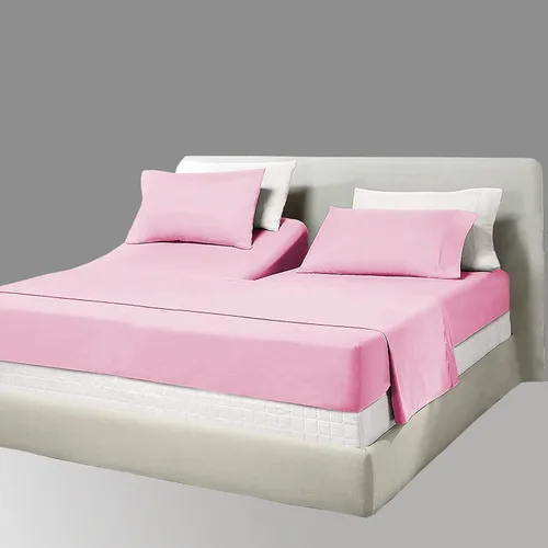 Vista 10 de Juego de sábanas de algodón de 600 hilos tamaño Queen dividido para base de cama ajustable, juego de sábanas de 4 piezas con bolsillo profundo