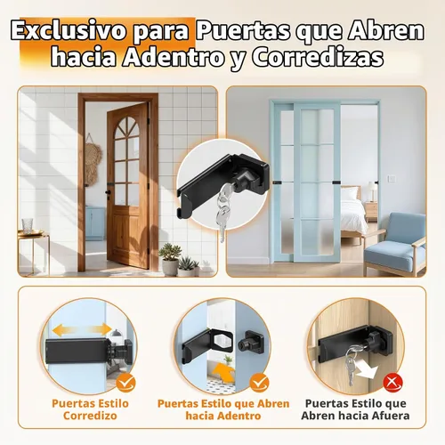 Vista 3 de Cerradura de puerta corredera de 90 grados, pestillo de hasp de ángulo recto de seguridad, pestillo de puerta para puerta corredera apto para Negro
