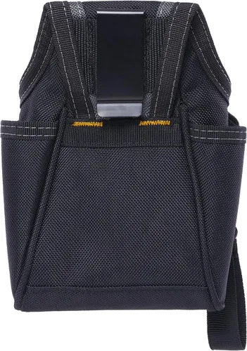 Vista 7 de ToughBuilt - Utility Pouch, Heavy-Duty Tool Pouch with Multiple Pockets, Secure Attachment & Storage for Jobsite Use
