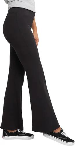 Vista 3 de Hanes Pantalones elásticos de jersey originales para mujer, pierna acampanada, 31 pulgadas