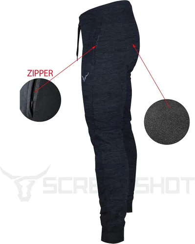 Vista 4 de SCREENSHOT Pantalones deportivos de entrenamiento para hombre de alta calidad, ajustados, pantalones deportivos para gimnasio