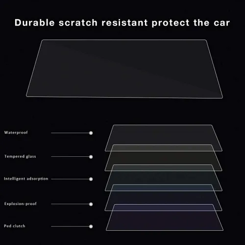 Vista 7 de INTGET Protector de pantalla de navegación para Subaru Impreza Crosstrek Forester Ascent Accesorios 2019 2020 2021 2022 2023 Pantalla táctil central