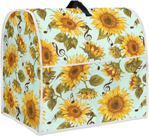 Vista 36 de Funda para batidora de pie de libélula bohemia compatible con mezclador de cocina de 4.5 a 5 cuartos de galón, a prueba de polvo, cubierta