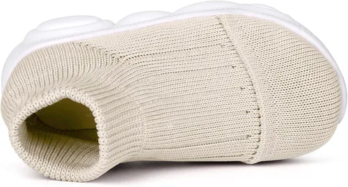 Vista 117 de Zapatos de bebé Pantuflas para niños pequeños, calcetines para niños y niñas, suela antideslizante