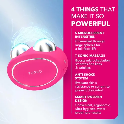 Vista 3 de FOREO Bear Dispositivo Facial de Microcorriente - Herramienta de Esculpido Facial - Lifting Facial Instantáneo - Reafirma y Contornea - No Invasivo