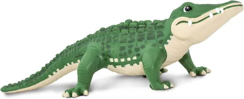 Vista 4 de Safari Ltd. Bernie The Gator - Figura detallada de plástico de 5.5 pulgadas, divertido juguete educativo para niños, niñas y niños a partir de 3 años