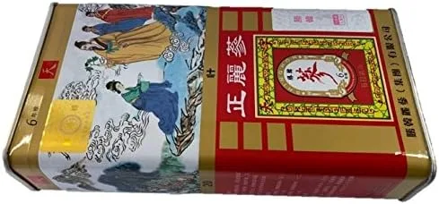 Vista 2 de Raíces secas de ginseng rojo coreano Shing Hon 6 años de grado celestial (2.65 oz)