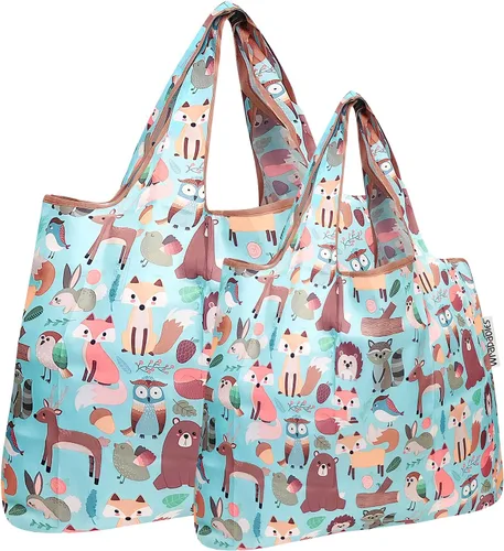 Vista 20 de Bowbear Bolsa de compras reutilizable de nylon plegable