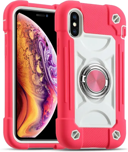 Vista 37 de MARKILL Compatible con iPhone Se3/iPhone Se2, Funda para iPhone 6/6S, Funda para iPhone 7/iPhone 8 de 4.7 Pulgadas con Soporte Anular, Funda