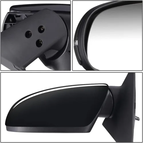 Vista 6 de DNA Motoring OEM-MR-KI1320177 Espejo lateral izquierdo compatible con 2013 Forte Powered plegable calefactable espejo retrovisor con señal de giro