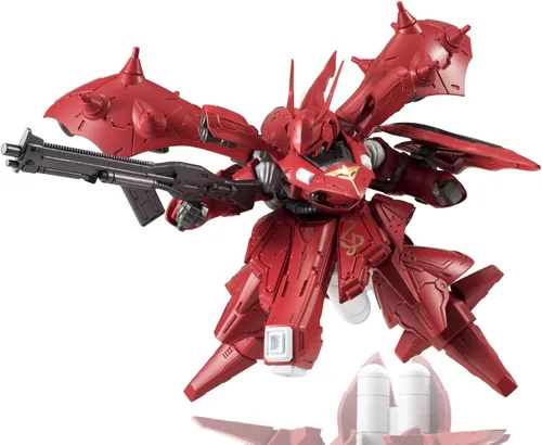 Vista 3 de Bandai Tamashii Nations Nxedge Style Nightingale Figura de acción "Contraataque de Gundam Char