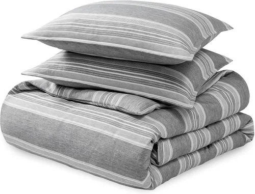 Vista 16 de Bare Home - Funda de edredón de ropa de cama extra larga - Colección premium de 1800 hilos súper suave - Funda de edredón ligera y fresca - Ropa