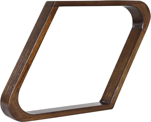 Vista 9 de GSE Games & Sports Expert Triángulo de Billar de Madera Maciza para 8 Bolas / Rombo para 9 Bolas, Porta Bolas de Billar para Bolas de Billar