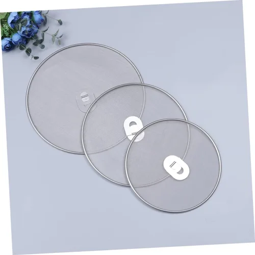 Vista 2 de Grease Splatter Screen Set, Stainless Steel 3 Pieces