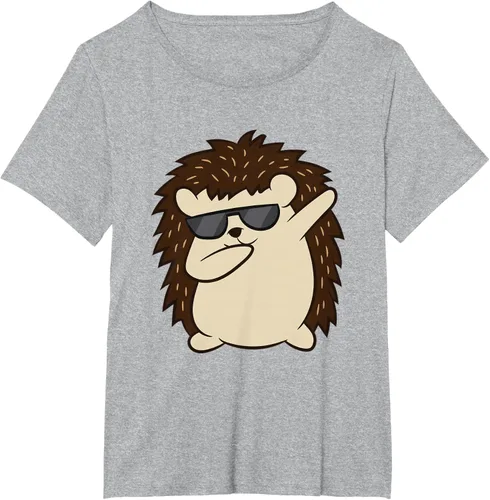 Vista 68 de Dabbing Hedgehog Funny Hedgehog Camiseta S