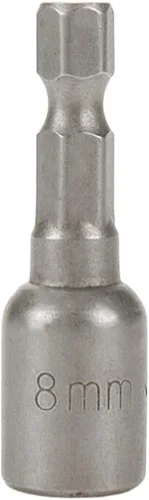 Vista 2 de Broca de destornillador de tuerca eléctrica 0.315 in/5/16" vástago hexagonal magnético tuerca Setter Driver Broca - 10 piezas