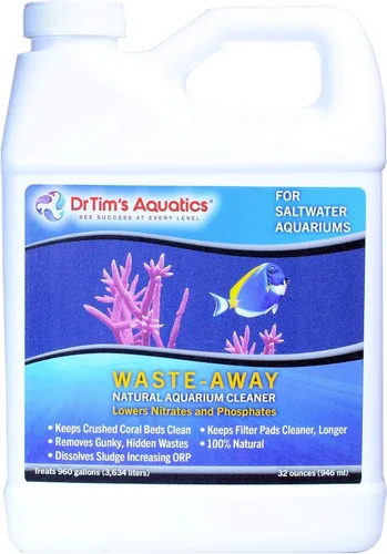 Vista 4 de DrTim's Aquatics Agua salada Waste-Away (DrTim's Aquatics Waste-Away Saltwater 4oz)