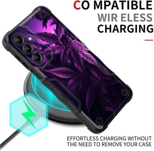 Vista 1039 de Funda para Galaxy A14 5G, [Doble Capa][Protección contra Caídas de Grado Militar de 10 Pies] [Antideslizante] Funda Resistente a Prueba de Golpes