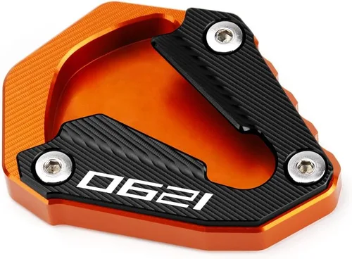 Vista 7 de Modeer Compatible con 1290 Super Adventure S 2021-2024 Placa de extensión de soporte CNC para motocicleta, soporte lateral, almohadilla de soporte