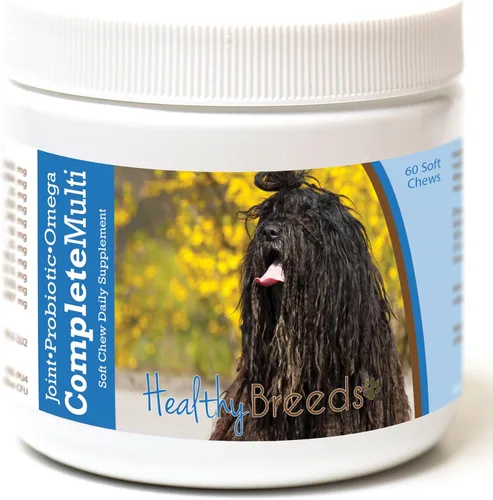Vista 62 de Healthy Breeds Affenpinscher todo en uno multivitamínico suave masticable 60
