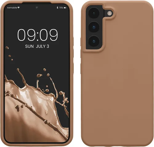 Vista 12 de kwmobile Funda compatible con Samsung Galaxy S9 - Funda de silicona TPU con acabado suave - Blue Reef