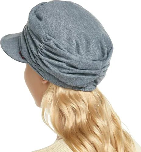Vista 5 de Auemdrey Gorra de moda con visera para mujer y mujer, ideal para uso diario