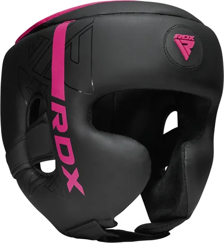 Vista 10 de RDX Casco de boxeo, entrenamiento de MMA, Kara acolchado ajustable, casco de Muay Thai, Kickboxing, Sparring, Artes Marciales, Karate, casco