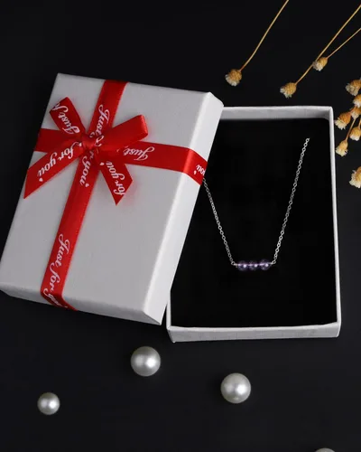 Vista 7 de Metzakka Sterling Silver Birthstone Choker Necklace, Handmade with 3 Dainty Real Healing Birthstone for Women Birthday Gifts