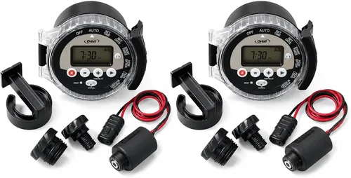 Vista 13 de Orbit 57865 Controlador de aspersor de agua para exterior con batería