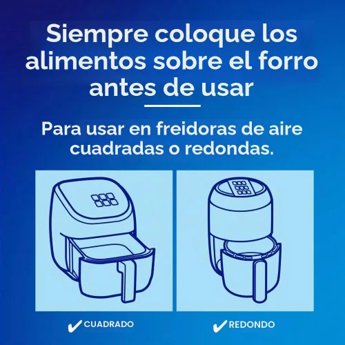 Vista 4 de Reynolds Kitchens - Forros para freidora de aire (50 unidades (paquete de 2))