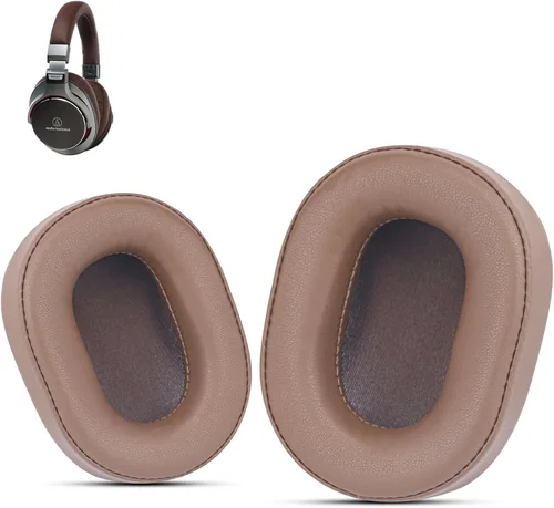 Vista 11 de Almohadillas de repuesto para Audio Technica M50X – Almohadillas de espuma viscoelástica suaves compatibles con ATH M50X M50BT M40X M35 M30