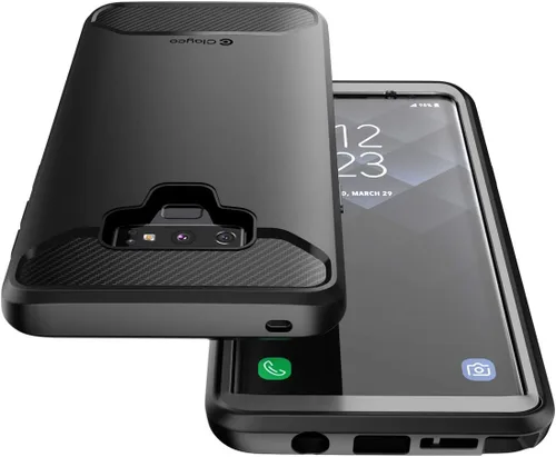 Vista 8 de Clayco Xenon Series - Funda para Samsung Galaxy Note 9 (versión 2018), carcasa resistente de cuerpo completo con protector de pantalla curvado 3D