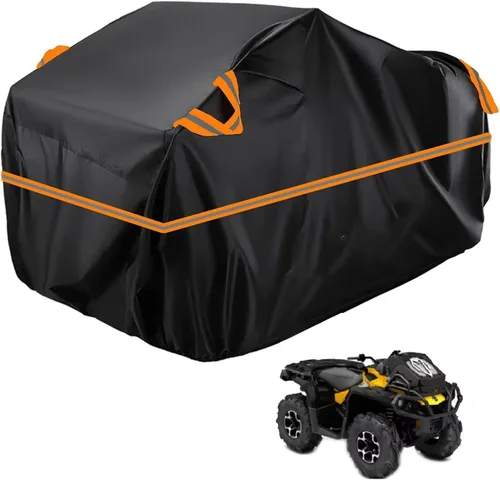 Vista 180 de Cubierta para ATV impermeable compatible con Arctic Cat H1 EFI TRV Cruiser 4x4 2011, cubierta de 210D para vehículos de 4 ruedas, cubierta para quad