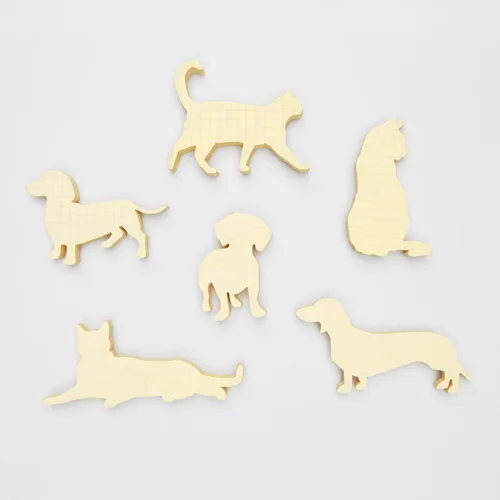 Vista 6 de Good Design Dog Sticky Note - Papelería de perro salchicha - Bloc de notas para perros Weiner - Regalos de perro salchicha - Notas adhesivas