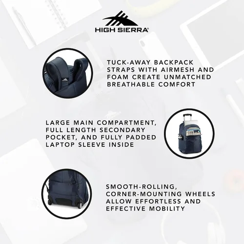 Vista 6 de High Sierra Powerglide Pro unisex, Azul índigo, Powerglide Pro