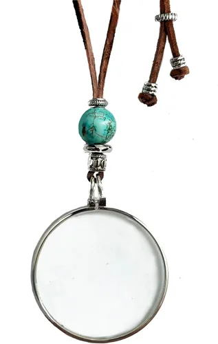 Vista 26 de by Wendra Collar con aumento, elementos naturales para aumentar la visión y la energía. ¡Deja tus lentes de lectura en casa! La Loupe