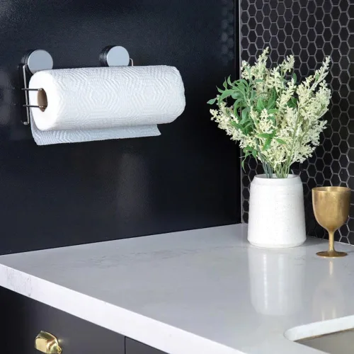 Vista 6 de Better Houseware 2406 portarrollos de papel de cocina de acero inoxidable