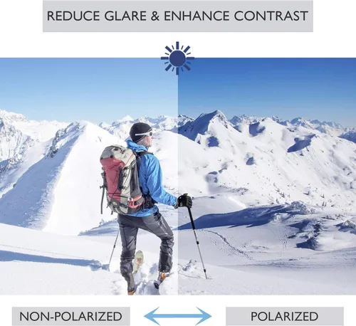 Vista 4 de Lentes de repuesto polarizadas compatibles con gafas de sol Oakley Flak 2.0 XL - Blaze Red