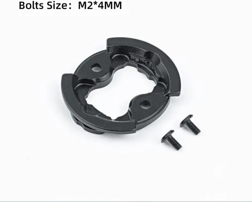 Vista 3 de Pieza de repuesto de aleación de placa adaptadora de montaje para computadora de bicicleta GPS compatible con modelo GM Edge 1050 Compatible with