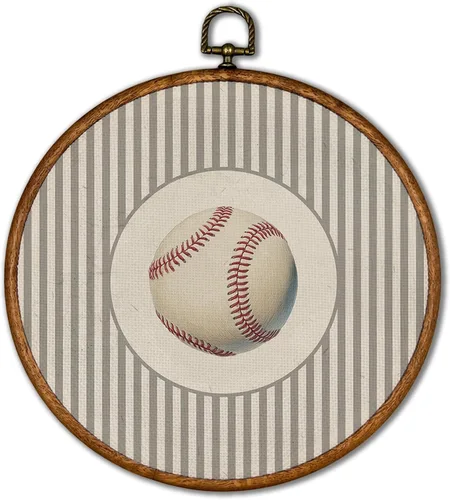 Vista 17 de KSDUT Arte de Pared de Béisbol Vintage - Arte de Pared Deportivo Retro de Moda Marco de Lienzo Colgante con Impresiones, Galería Deportiva