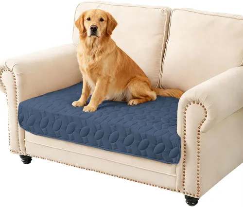 Vista 58 de Ameritex Funda impermeable para cama de mascotas, manta antideslizante para cama de perro, para sofá y muebles, impermeable, nuevo diseño