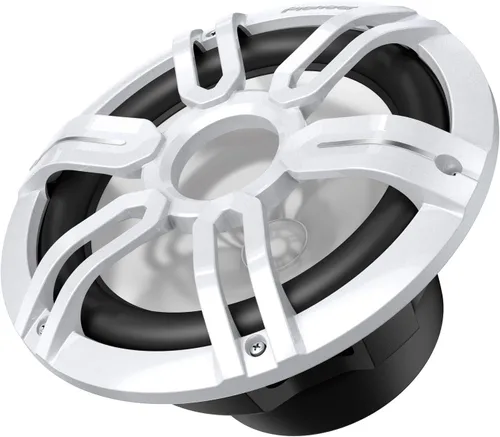 Vista 2 de Pioneer CAR TSME100WS Single 10 pulgadas 900 vatios de potencia máxima, clasificación IPX7, diseño de rejilla deportiva, subwoofer marino, rejillas
