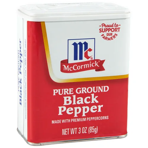 Vista 30 de McCormick Pimienta negra molida pura, 1.5 oz