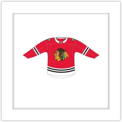 Vista 11 de Trends International Gallery Pops NHL Chicago Blackhawks - Póster de pared frontal de uniforme para el hogar, 12.00 x 12.00 pulgadas, versión