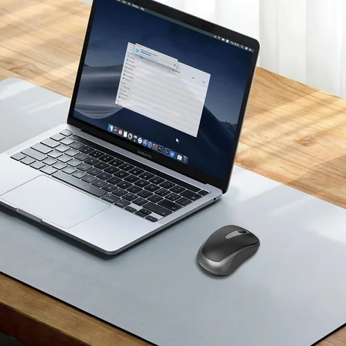 Vista 8 de Ratón inalámbrico ergonómico pequeño, silencioso USB inalámbrico para computadora, color negro Suitable for Small to Medium-Sized Hands, Quiet