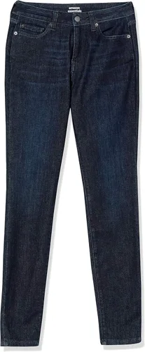 Vista 5 de Tienda Essentials Jeans ajustados con curvas de tiro medio estándar para mujer