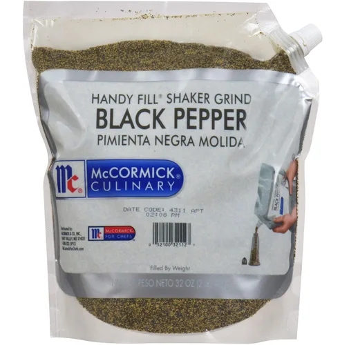 Vista 2 de McCormick Culinary Handy Fill Shaker Moler pimienta negra, 2 libras