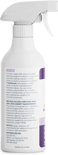 Vista 6 de Spray para el hogar, colchón, muebles y alfombras, tratamiento matador de insectos para ácaros del polvo, pulgas y piojos, aceite esencial natural
