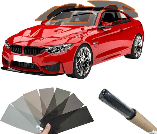 Vista 26 de MotoShield Pro – Tinte de cerámica de calidad superior, precortado, para todos los vehículos con control de calor superior, bloquea el 99% de rayos