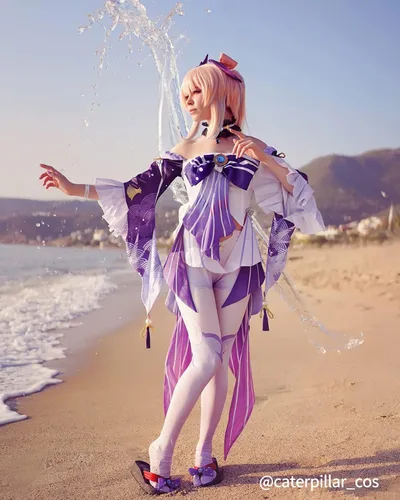 Vista 6 de LTAKK Genshin Impact - Disfraz de anime para mujer